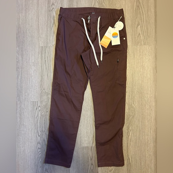NWT Vuori Ripstop Dura Terra Climbing / Hiking Pant - Chestnut - Size M - Picture 6 of 11